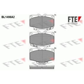 Köp Bromsbelägg av FTE BL1498A2 till det låga priset 735,34 kr