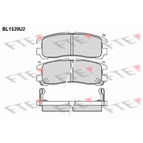Acquista Kit pastiglie freni da FTE BL1520U2 a buon mercato per soli 67,83 €