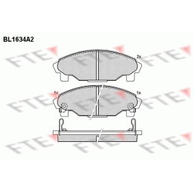 Acquista Kit pastiglie freni da FTE BL1634A2 a buon mercato per soli 54,64 €