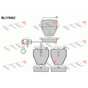 Acquista Kit pastiglie freni da FTE BL1768A2 a buon mercato per soli 169,43 €