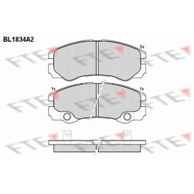 Comprar Juego de pastillas de freno de FTE BL1834A2 a bajo precio de 37,85 €