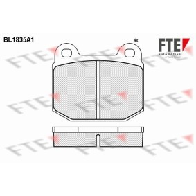 Acquista Kit pastiglie freni da FTE BL1835A1 a buon mercato per soli 35,38 €