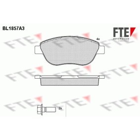 Comprar Juego de pastillas de freno de FTE BL1857A3 a bajo precio de 39,68 €