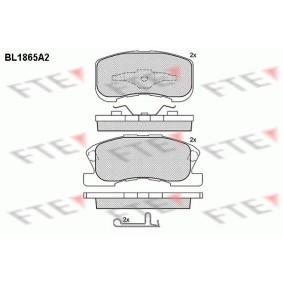 Acquista Kit pastiglie freni da FTE BL1865A2 a buon mercato per soli 39,02 €