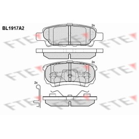 Köp Bromsbelägg av FTE BL1917A2 till det låga priset 359,57 kr