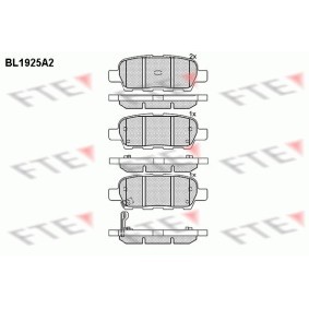 Köp Bromsbelägg av FTE BL1925A2 till det låga priset 292,16 kr