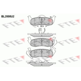 Comprar Juego de pastillas de freno de FTE BL2000U2 a bajo precio de 40,11 €
