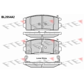 Achetez des Plaquettes de frein FTE BL2054A2 à prix pour 32,53 €