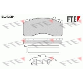 Bremsbeläge BL2230B1 für MAN