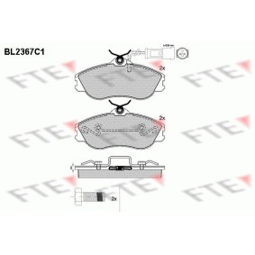 Acquista Kit pastiglie freni da FTE BL2367C1 a buon mercato per soli 133,25 €
