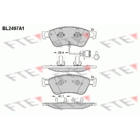 Acquista Kit pastiglie freni da FTE BL2497A1 a buon mercato per soli 222,25 €