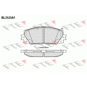 Acquista Kit pastiglie freni da FTE BL2525A1 a buon mercato per soli 30,88 €