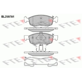 Acquista Kit pastiglie freni da FTE BL2597A1 a buon mercato per soli 67,57 €