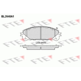 Köp Bromsbelägg av FTE BL2640A1 till det låga priset 551,48 kr