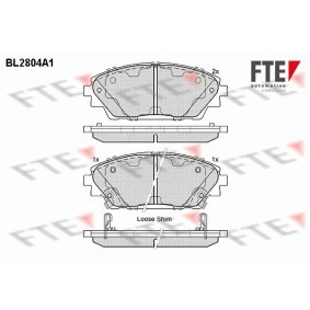 Comprar Juego de pastillas de freno de FTE BL2804A1 a bajo precio de 41,13 €