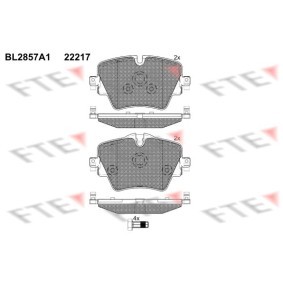 Comprar Juego de pastillas de freno de FTE BL2857A1 a bajo precio de 74,08 €