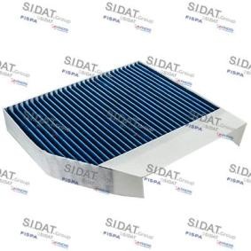 Achetez des Filtre d'habitacle SIDAT BL959 à prix pour 41,18 €