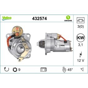 Köp Startmotor av VALEO 432574 till det låga priset 13588,46 kr