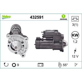 Köp Startmotor av VALEO 432591 till det låga priset 1989,36 kr