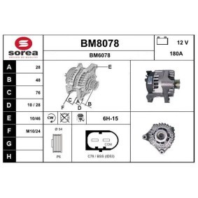 Köp Generator av SNRA BM8078 till det låga priset 3756,71 kr