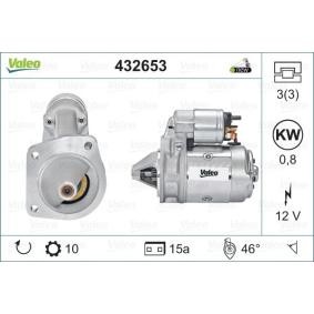 Köp Startmotor av VALEO 432653 till det låga priset 6383,75 kr