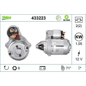Köp Startmotor av VALEO 433223 till det låga priset 4579,23 kr