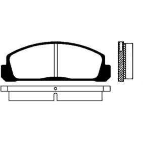 Köp Bromsbelägg av KAVO PARTS BP-4500 till det låga priset 275,58 kr