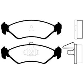 Bremsbeläge von KAVO PARTS
