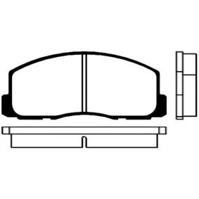 Köp Bromsbelägg av KAVO PARTS BP-5504 till det låga priset 335,63 kr