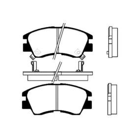 Köp Bromsbelägg av KAVO PARTS BP-5506 till det låga priset 447,81 kr