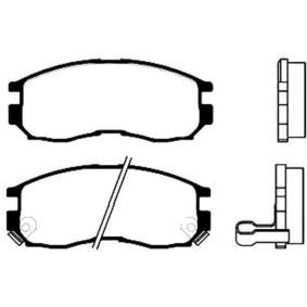 Köp Bromsbelägg av KAVO PARTS BP-5510 till det låga priset 411,63 kr