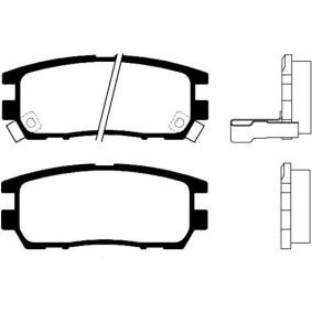 Bremsbeläge von KAVO PARTS
