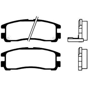 Bremsbeläge von KAVO PARTS