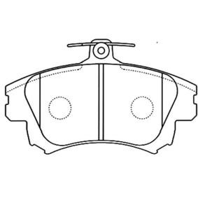 Køb Bremseklodser af KAVO PARTS BP-5542 til den lave pris 544,15 DKK