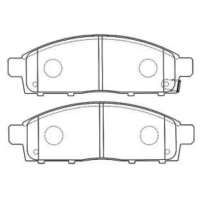 Bremsbeläge von KAVO PARTS
