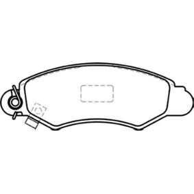 Bremsbeläge von KAVO PARTS
