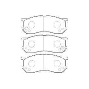 Bremsbeläge von KAVO PARTS