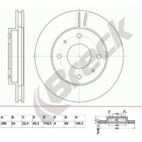 Bremsscheibe von BRECK