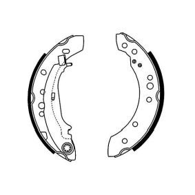 Bremsbackensatz von KAVO PARTS