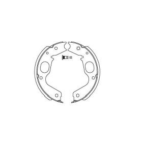 Bremsbackensatz von KAVO PARTS