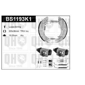 Compre Jogo de maxilas de travão da QUINTON HAZELL BS1193K1 a um preço baixo por 146,34 €