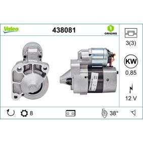 Köp Startmotor av VALEO 438081 till det låga priset 1729,02 kr