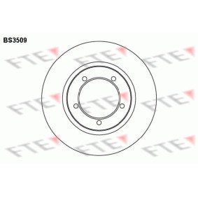 Bremsscheibe BS3509 für DAIHATSU