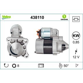 Köp Startmotor av VALEO 438110 till det låga priset 2128,98 kr