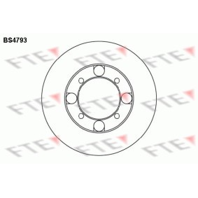Bremsscheibe von FTE