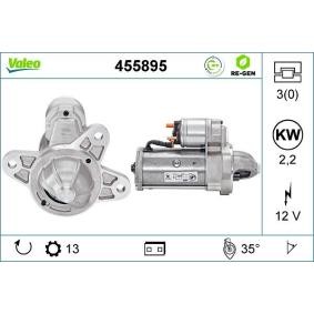 Köp Startmotor av VALEO 455895 till det låga priset 6902,47 kr