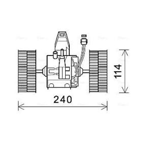 Gebläsemotor BW8491 von AVA COOLING SYSTEMS günstig für 149,60 € online kaufen