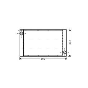 Acquista Radiatore motore da AVA COOLING SYSTEMS BWA2333 a buon mercato per soli 285,86 €