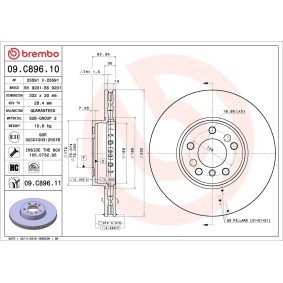 Comprar Cilindro maestro, embrague de BREMBO C 10 004 a bajo precio de 40,76 €