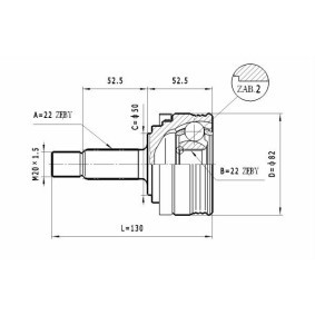 Comprar Juego de articulación, árbol de transmisión de STATIM C.002 a bajo precio de 21,08 €